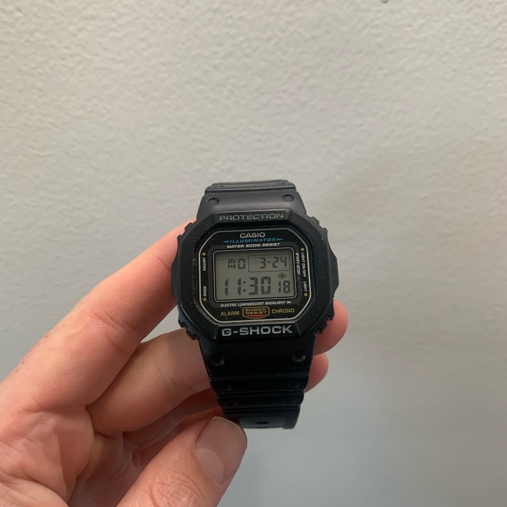Casio G-Shock Black Digital Watch